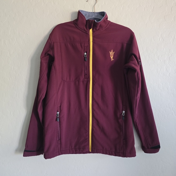 ASU Sundevils Men's Jacket by KA Knights Apparel Size Medium - Picture 1 of 11